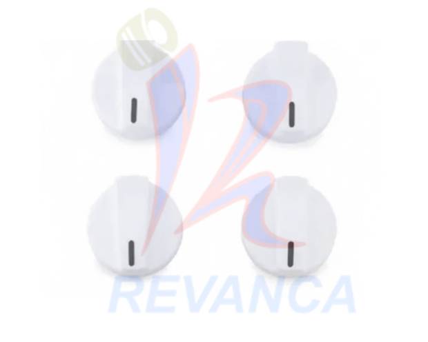 JUEGO DE PERILLA BLANCAS PARA COCINA/HORNO FRIGIDAIRE KNOBKIT4W (4 PCS)