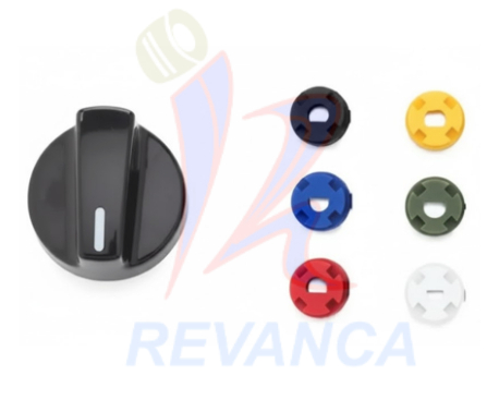 PERILLA UNIVERSAL NEGRA PARA COCINA/HORNO FRIGIDAIRE KNOBKIT1B