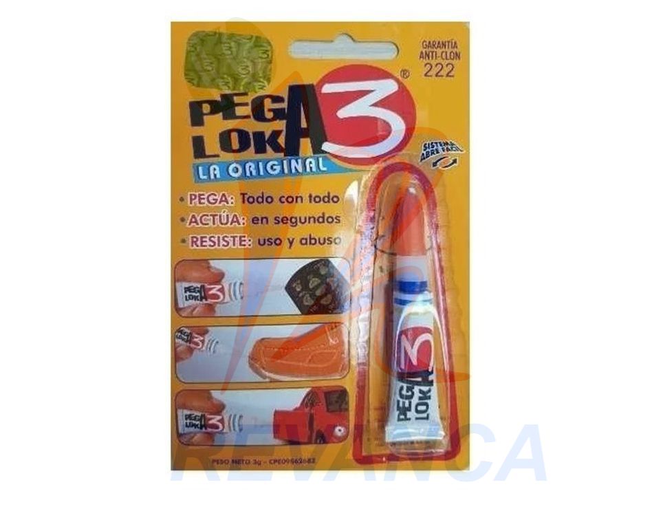 PEGA LOCA ALTA CALIDAD 3GR