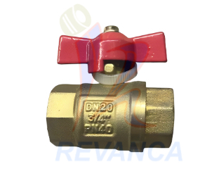 LLAVE DE PASO 3/4 DE BRONCE