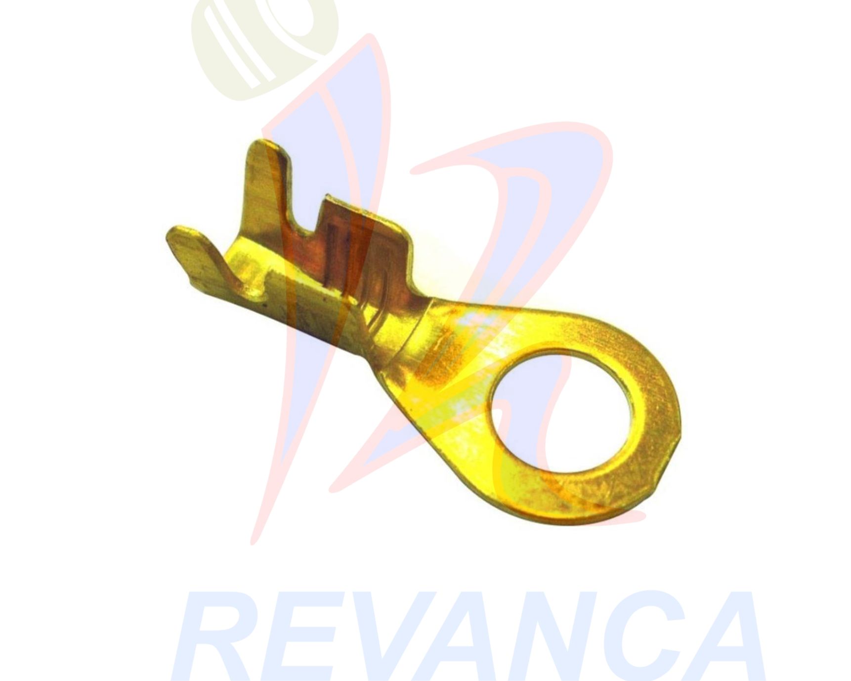 TERMINAL OJITO ANILLO LATON 5/16 (CABLE 12-10) (PAQUETE X 100PCS)