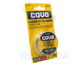 ESTAÑO 1MM SECURITY/COVO 100G (25M)