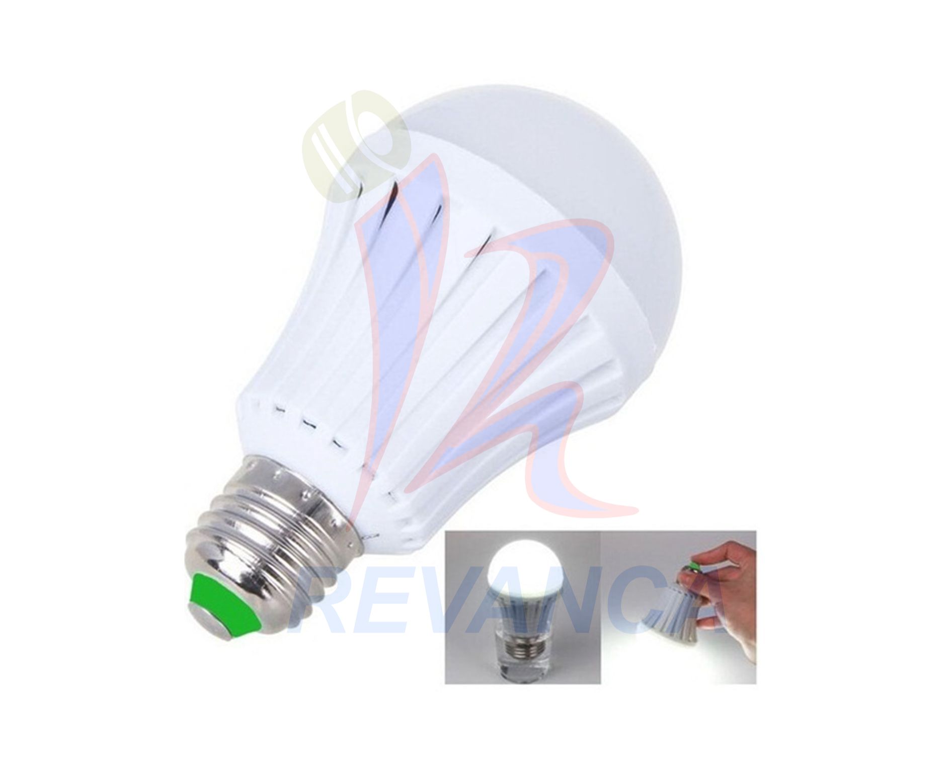 BOMBILLO RECARGABLE LED 7 WATT ALTA CALIDAD