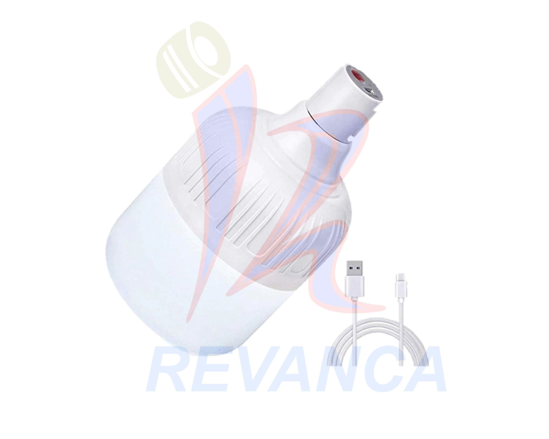 BOMBILLO RECARGABLE LED 20W/30W ALTA CALIDAD (CARGADOR USB)