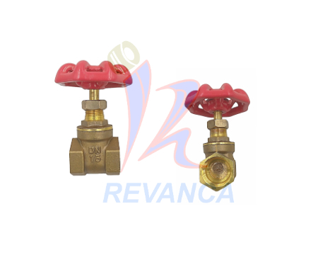 LLAVE DE COMPUERTA DE COBRE DE 1/2