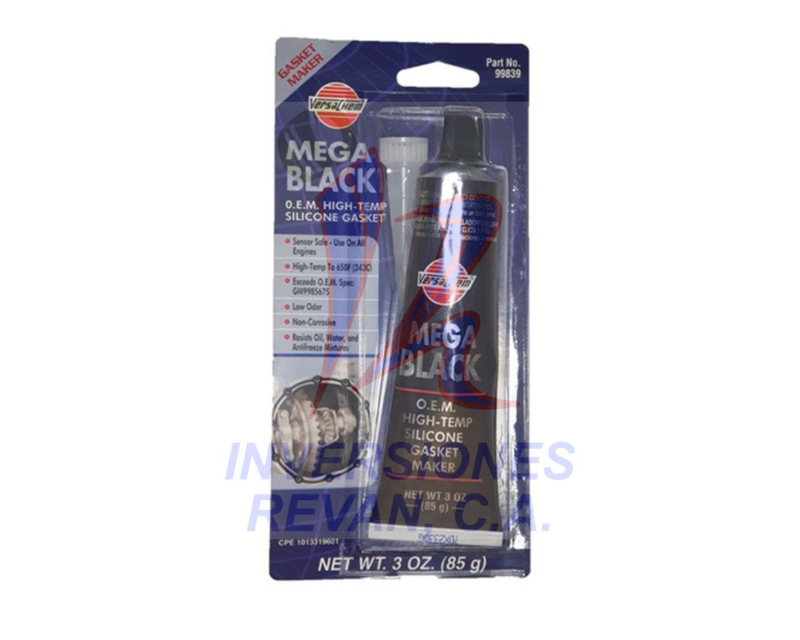 SILICON NEGRO MEGA BLACK 85GR