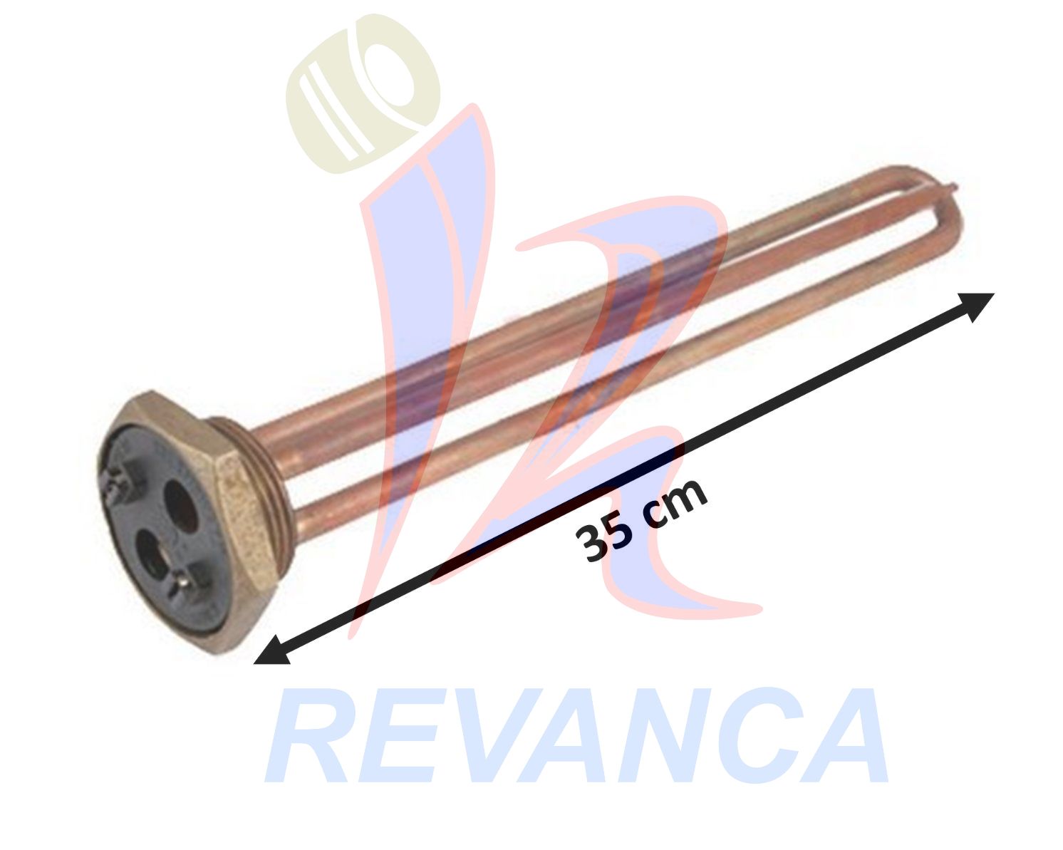 RESISTENCIA CALENTADOR DE AGUA 1500W 110V KOBATEX - Vista 1
