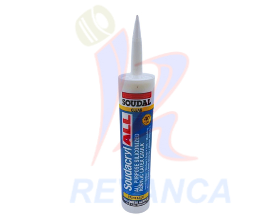 SILICON DE CARTUCHO TRANSPARENTE 300 ML