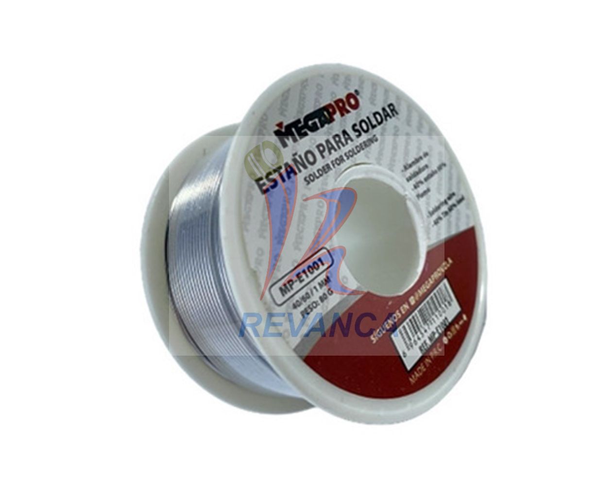 ESTAÑO 1MM MEGAPRO 80GR (15 METROS) 40/70