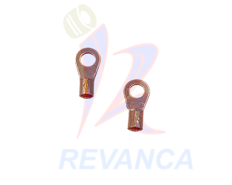 TERMINAL OJITO ANILLO 1/4 (CABLE 12-10) (PAQUETE X 50PCS)