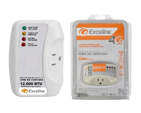 PROTECTOR EXCELINE PARA AIRE ACONDICIONADO DE VENTANA 120V (HASTA 12000 BTU)