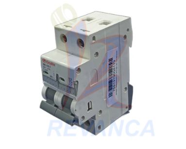 BREAKER DE RIEL DIN TERMOMAGNETICO 2 POLOS/20AMP 230/400VAC GBC-C20-2