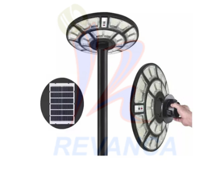 LAMPARA SOLAR EXTERIOR CON POSTE - Vista 0