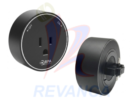 TOMA CORRIENTE SENCILLO PARA REGLETA RIEL MAGNETICO 15AMP - Vista 0