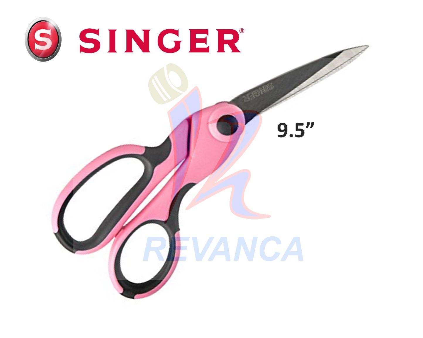 "TIJERA SINGER PRO ORIGINAL 9.5" / 23.3CM DE TELA 00762"