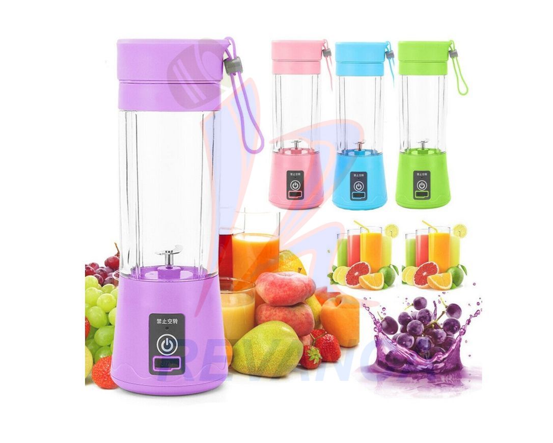 LICUADORA PORTATIL RECARGABLE (380ML)