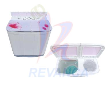 LAVADORA ISYN ASIATICA DOBLE TINA 9KG