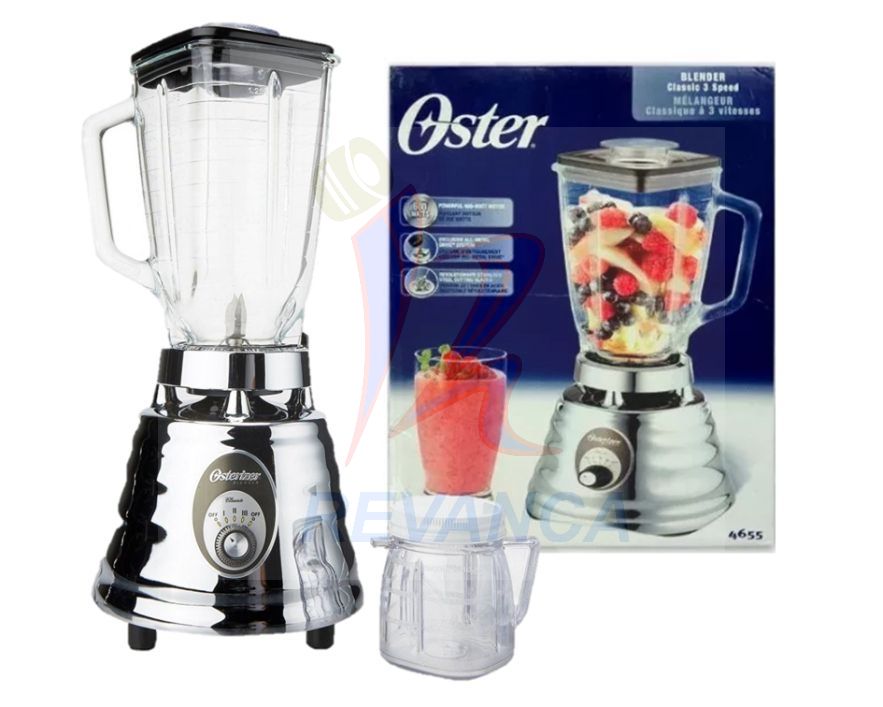 LICUADORA OSTER 3 VELOCIDADES CROMADA