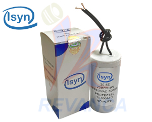 CAPACITOR P/BOMBA DE AGUA - 20MF/250V
