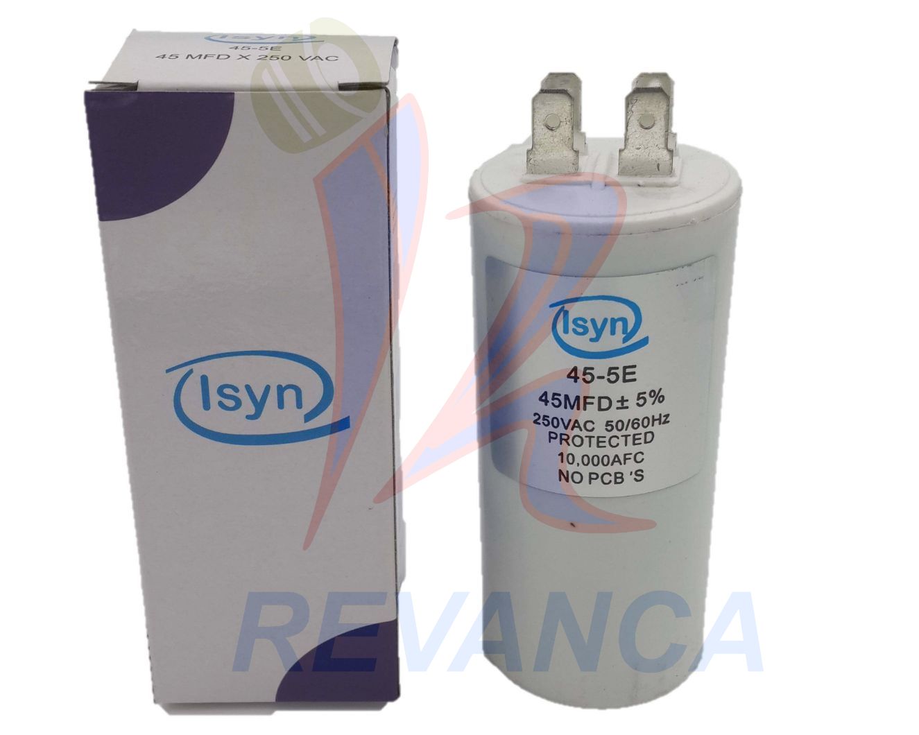CAPACITOR P/BOMBA DE AGUA - 55MF/250V