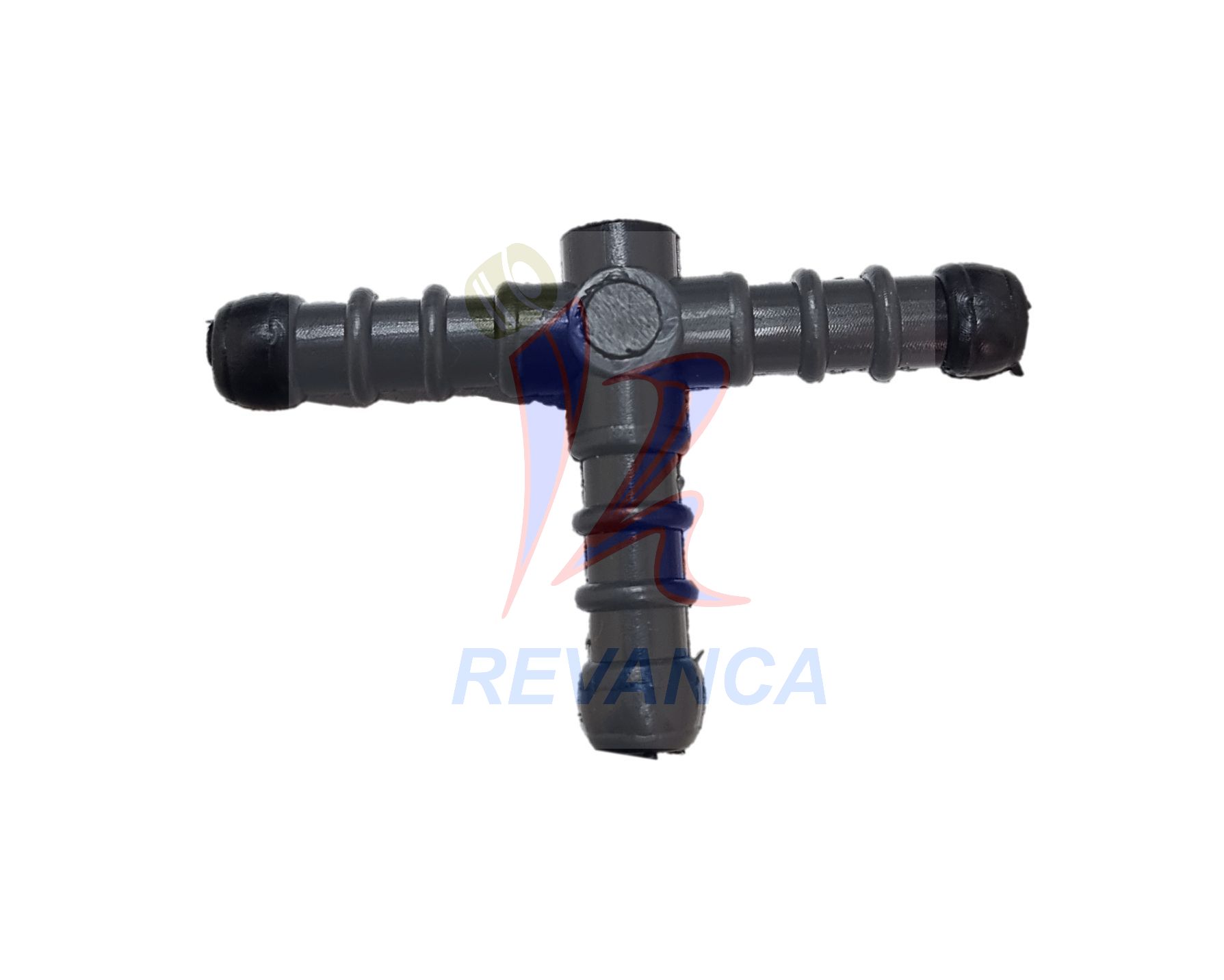 T PLASTICA P/MANGUERA DE GAS 3/8 X 3/8