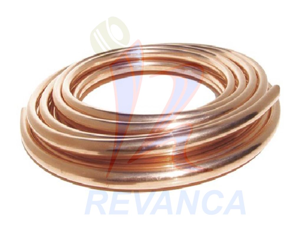 TUBERIA FLEXIBLE DE COBRE 1/2" MEXICANA (15 M X ROLLO)