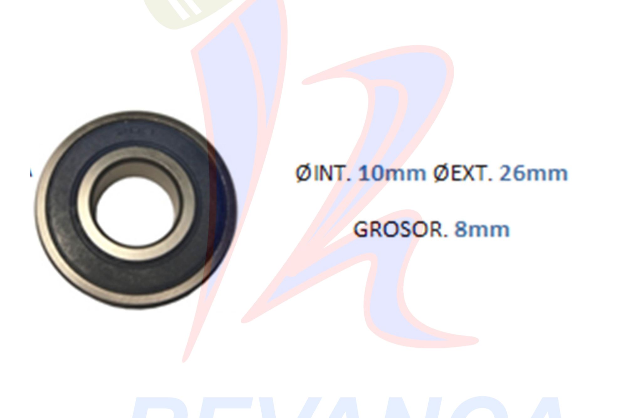 ROLINERA 6000 2RS SELLO GOMA C3 ISYN