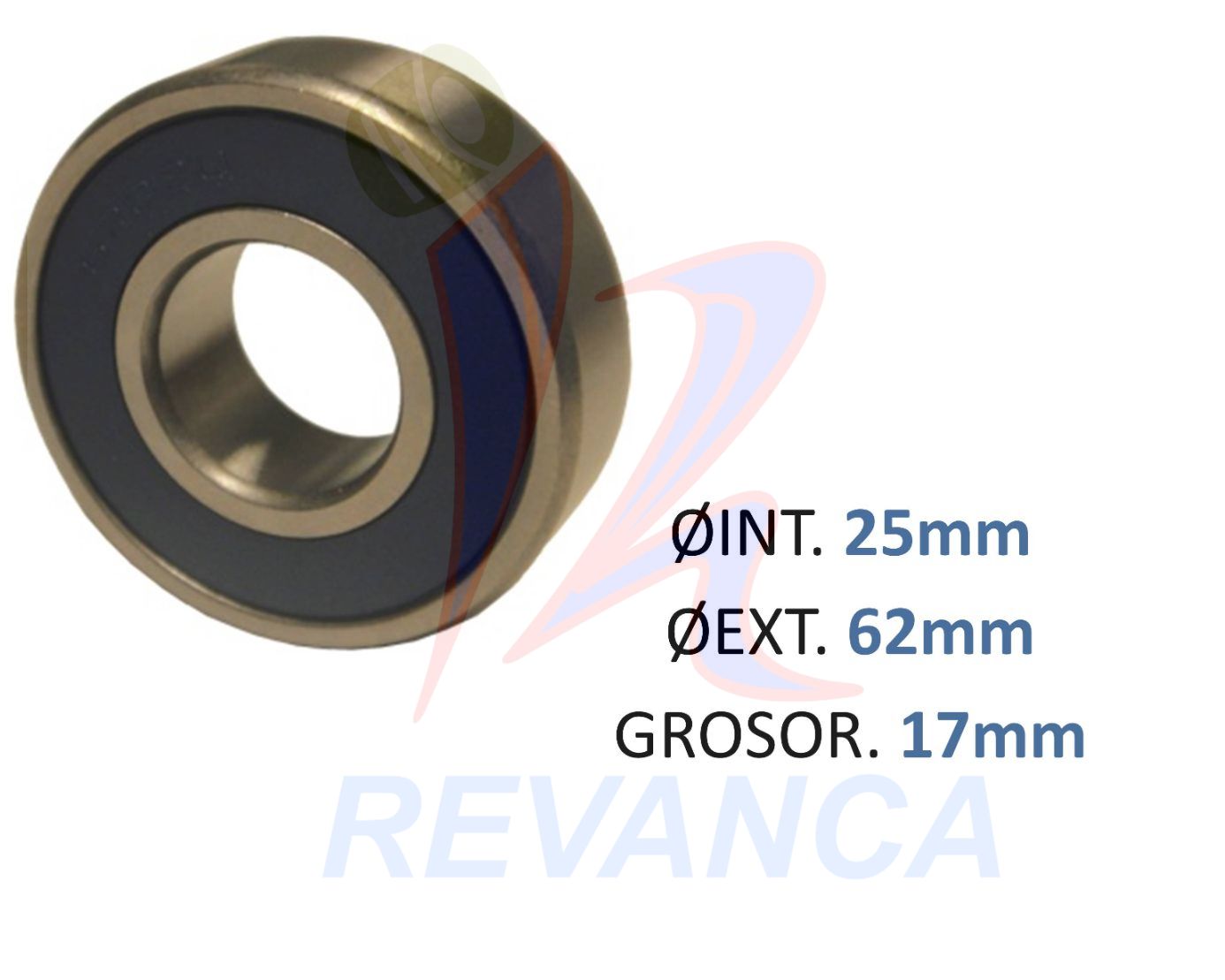 ROLINERA 6305 LG CARGA FRONTAL 2RS ISYN