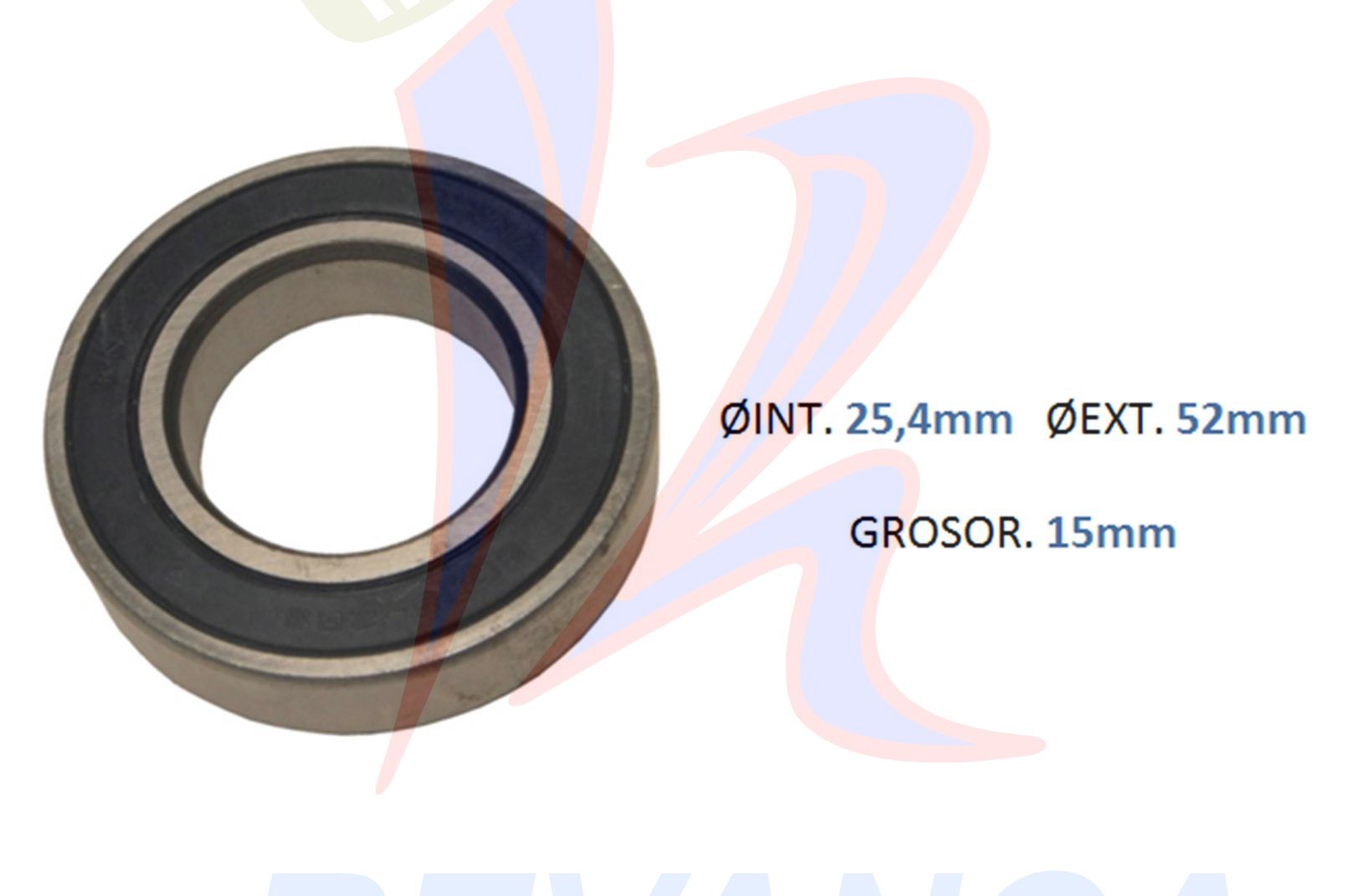 ROLINERA 6205 X 1 PULG. 2RS LAV MABE HIBRIDA C3 ISYN