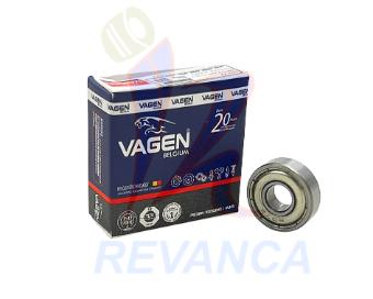 ROLINERA 607 ZZ SELLO METALICO MARCA VAGEN