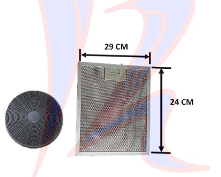 FILTRO PARA CAMPANA FRIGILUX/PREMIUM 29X24CM