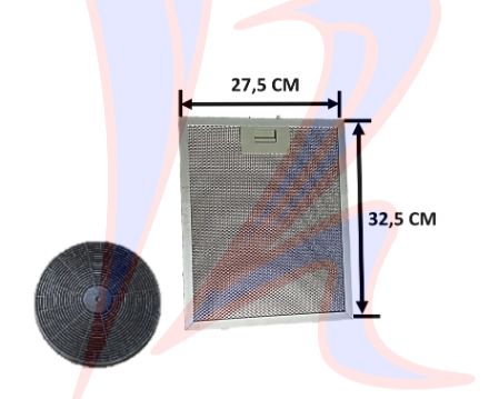 FILTRO PARA CAMPANA FRIGILUX/PREMIUM 32.5X27.5CM