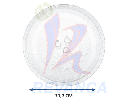 PLATO DE MICROONDAS 31,75CM X002FSRZ1D - Vista 0