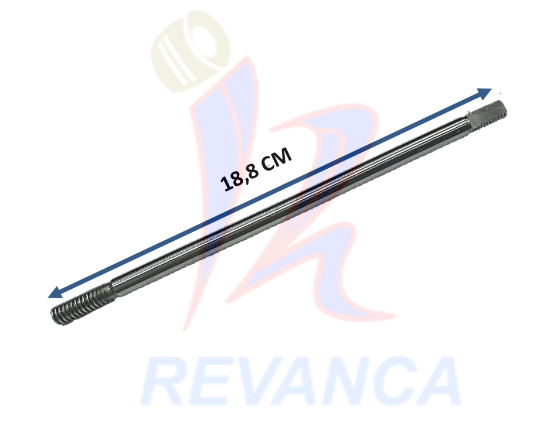 EJE VENT SAMURAI LISO C/PASADOR (18.80CM)