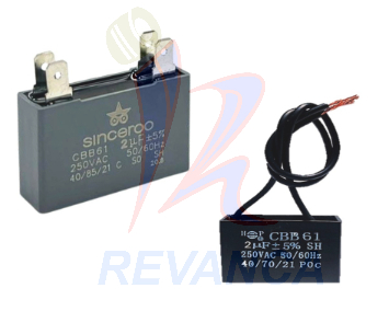 CAPACITOR P/VENTILADOR - 2MF/250V