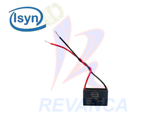 CAPACITOR P/VENTILADOR - 4.5MF/250V