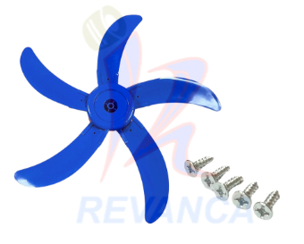 ASPA DE PASADOR VENTILADOR COLOMBIANO 16 PULGADAS (5 ALETAS)