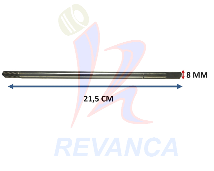 EJE VENT. TAURO ORIGINAL (21.5 CM)