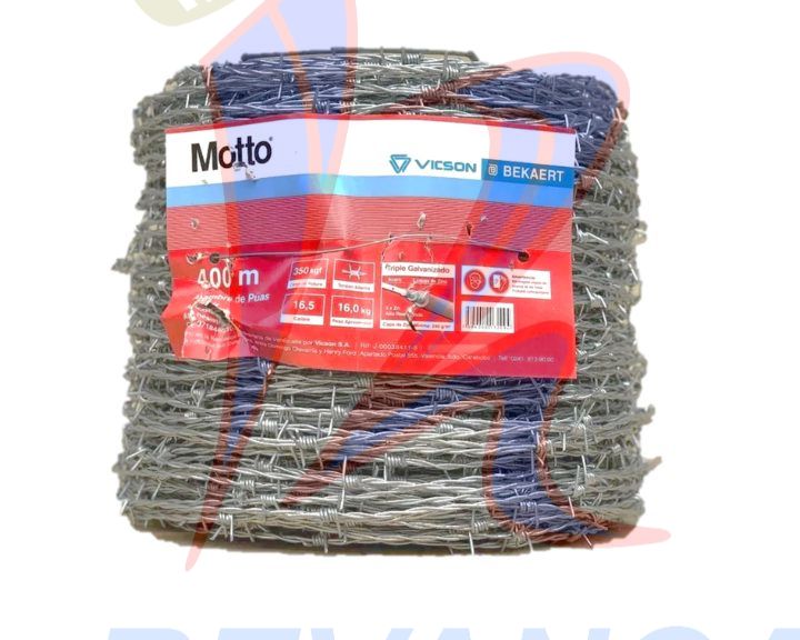 ALAMBRE DE PUAS MOTTO 400 CAL 16.5 (VICSON)
